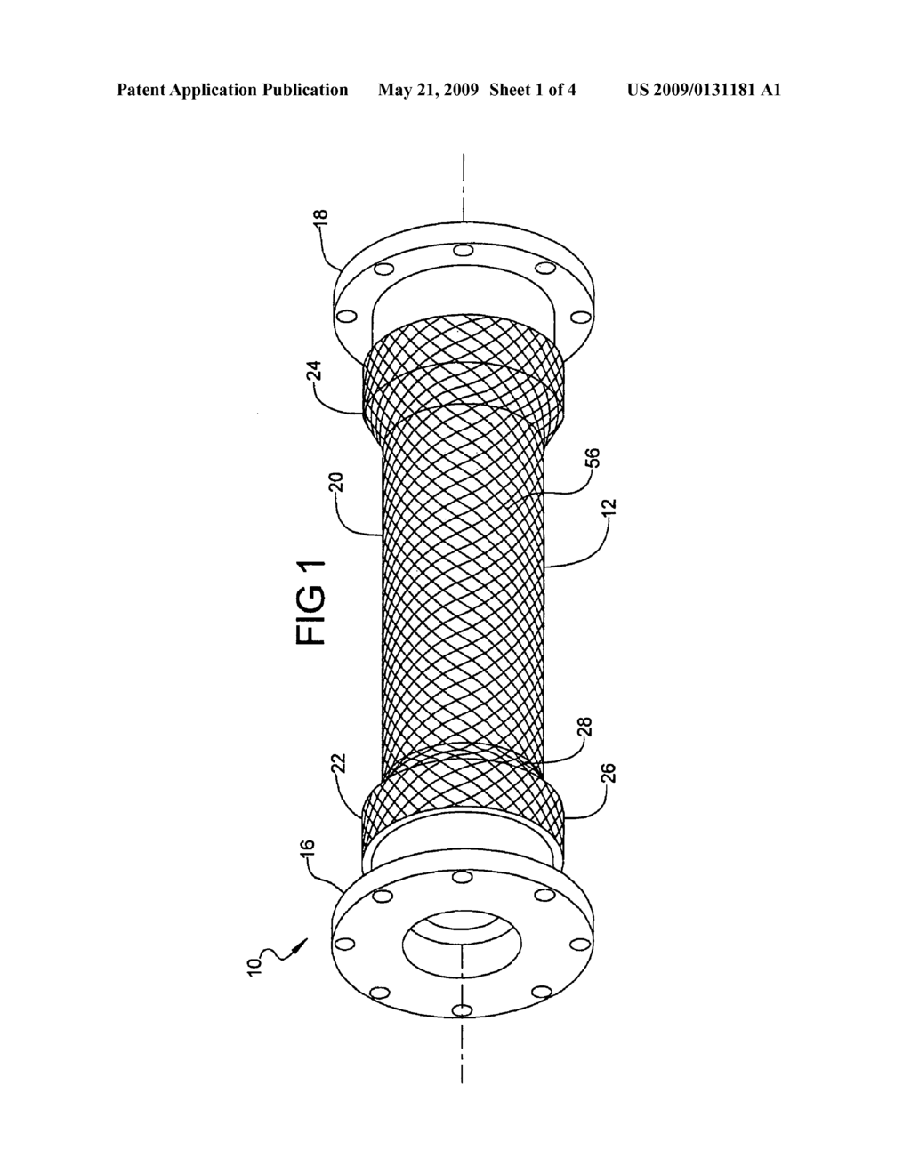 Filament wound composite shaft - diagram, schematic, and image 02