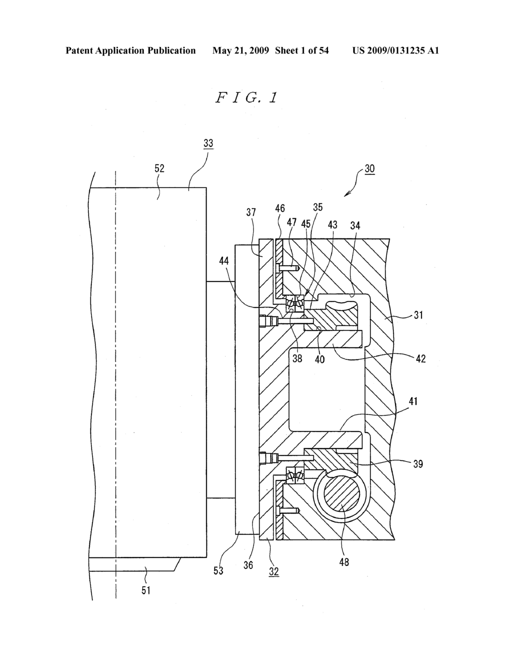 Ball Bearing for Spindle Turning Device of Machine Tool and Spindle Turning Device of Machine Tool Using the Same - diagram, schematic, and image 02