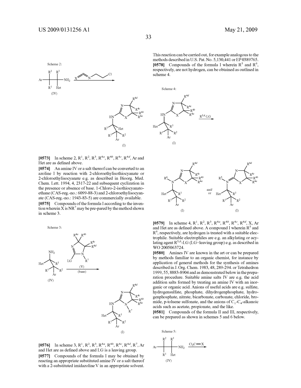 Substituted 1-(azolin-2-yl)-amino-2-aryl-1-hetaryl-ethane Compounds - diagram, schematic, and image 34