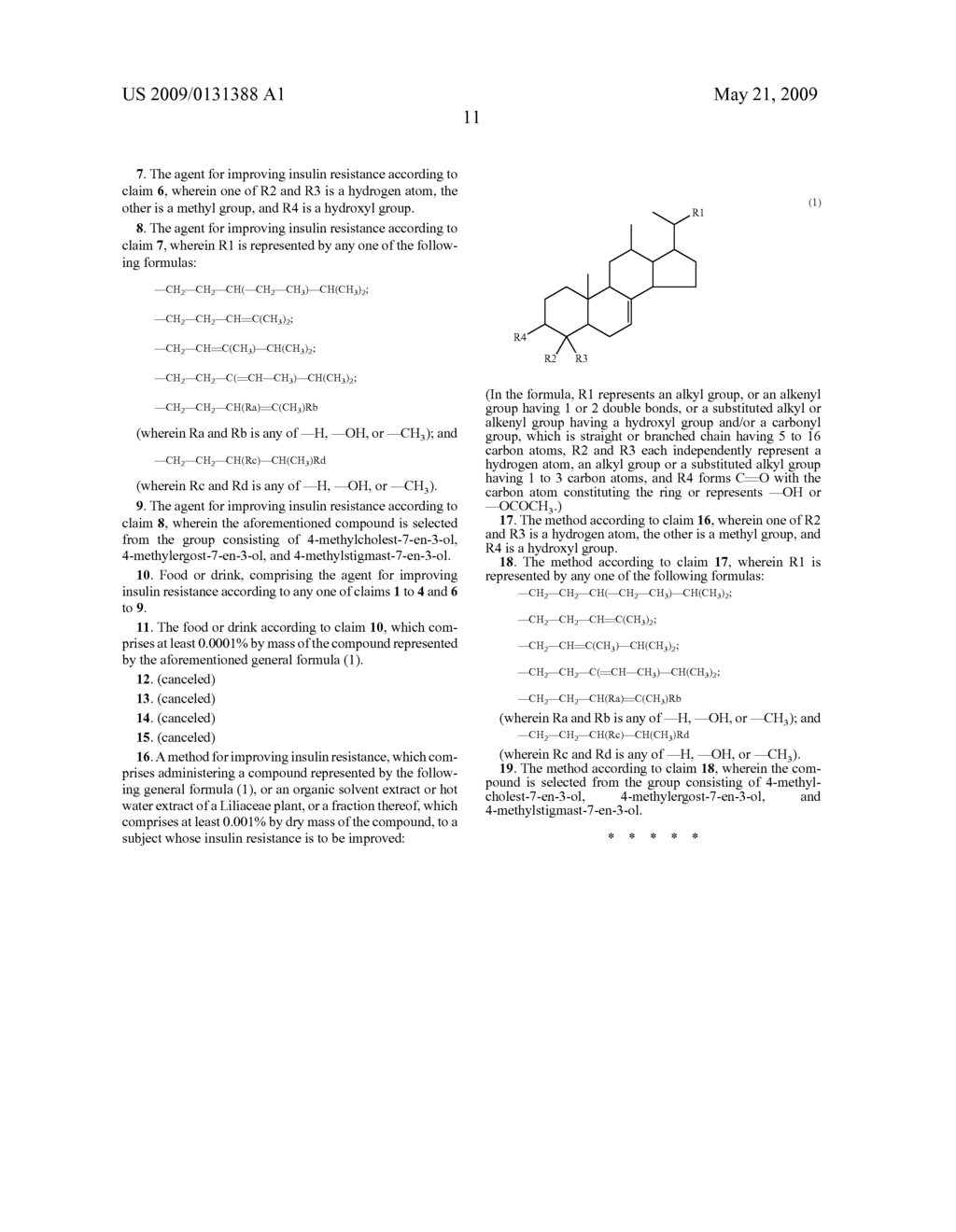 Agent for Improving Insulin Resistance - diagram, schematic, and image 13