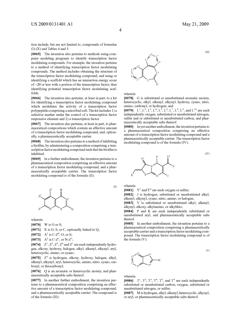 Transcription factor modulating compounds and methods of use thereof - diagram, schematic, and image 30