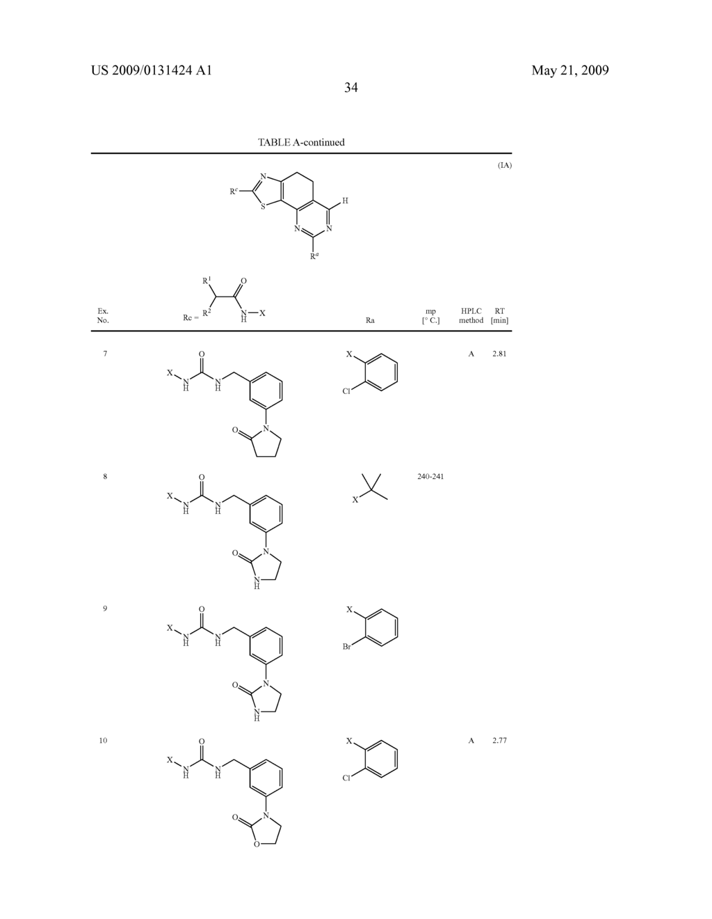 THIAZOLYL-DIHYDRO-CHINAZOLINE - diagram, schematic, and image 35