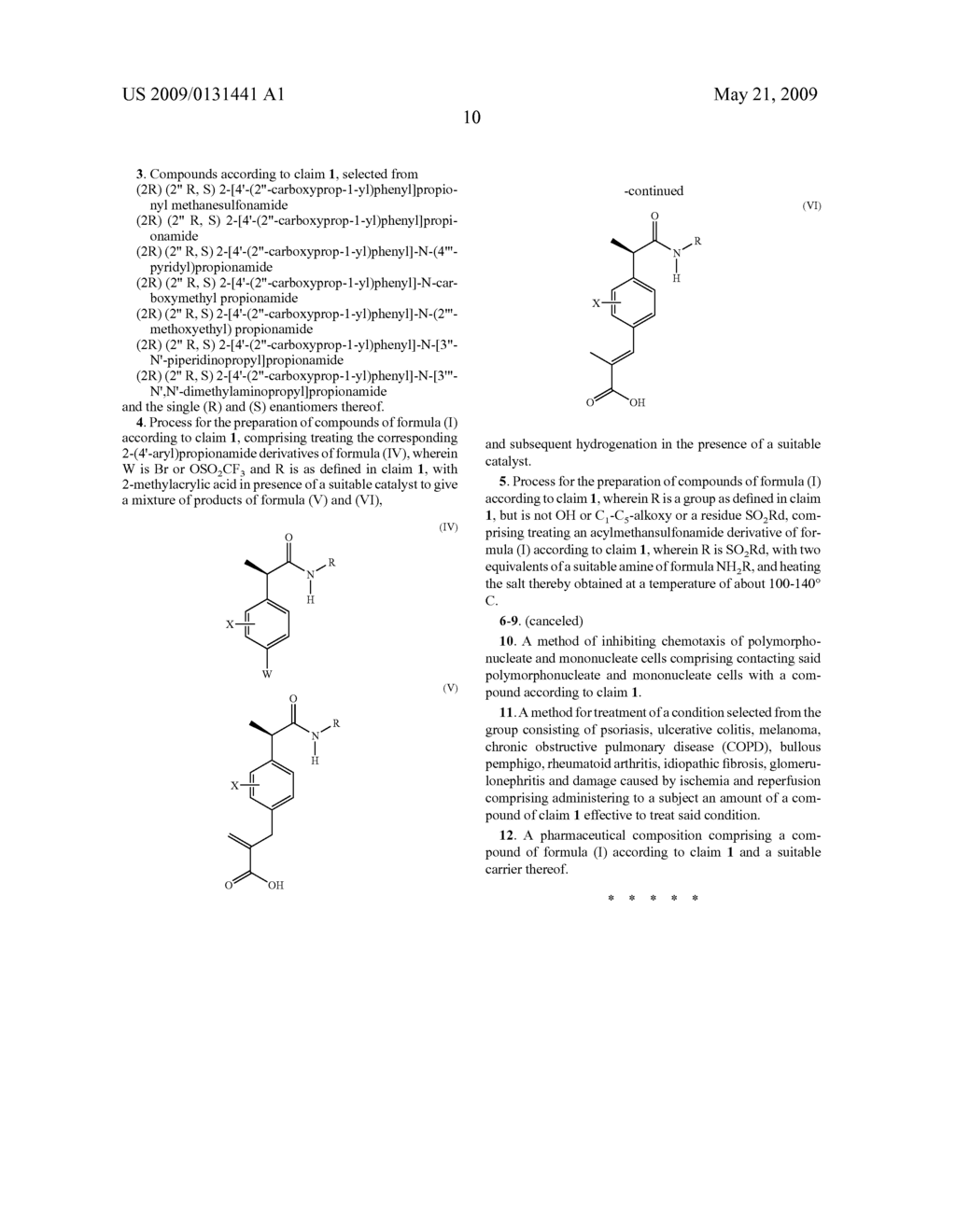 Metabolites Of 2-Arylpropionic Acid Derivatives And Pharmaceutical Compositions Containing Them - diagram, schematic, and image 11