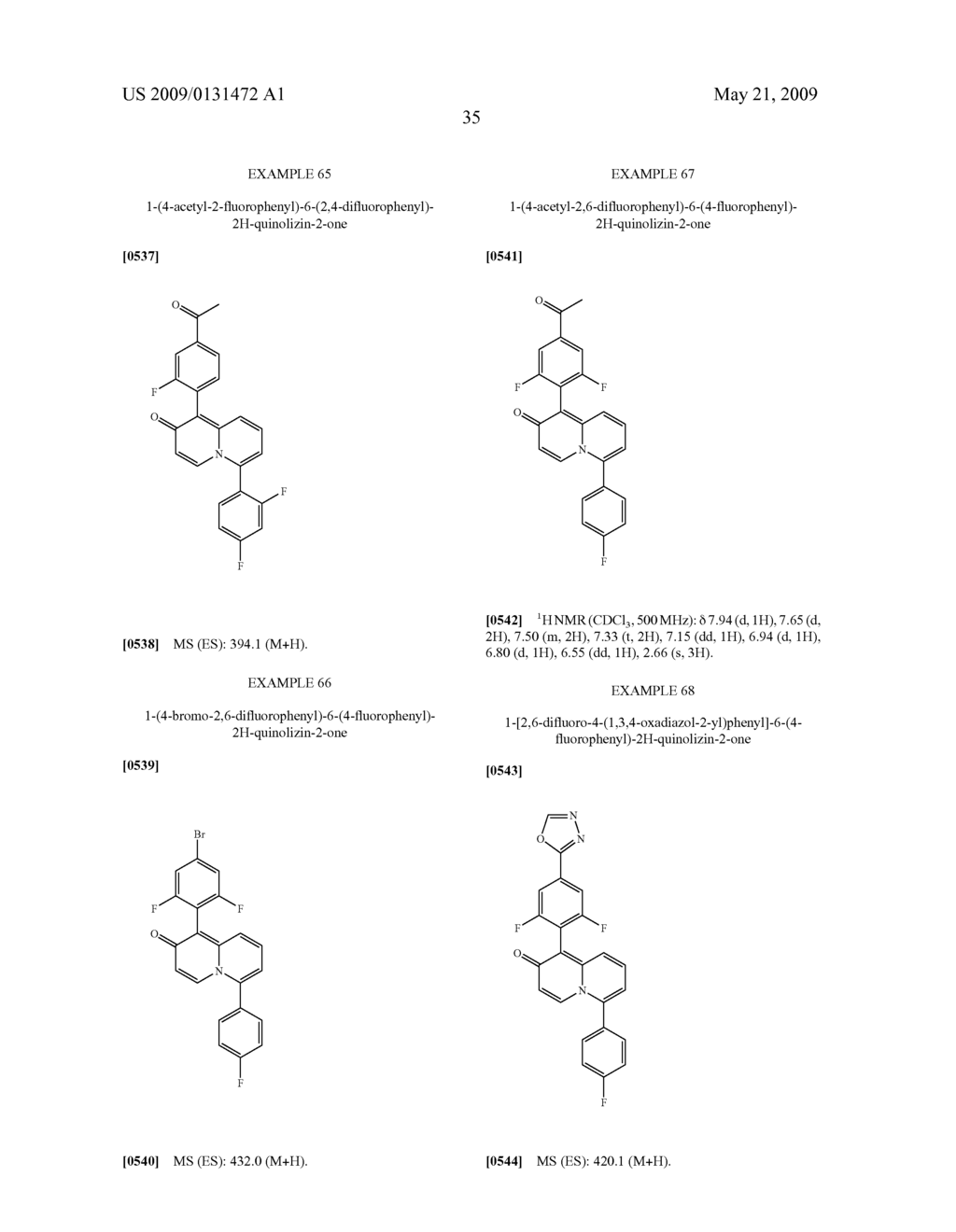 P38 Kinase Inhibiting Agents - diagram, schematic, and image 36