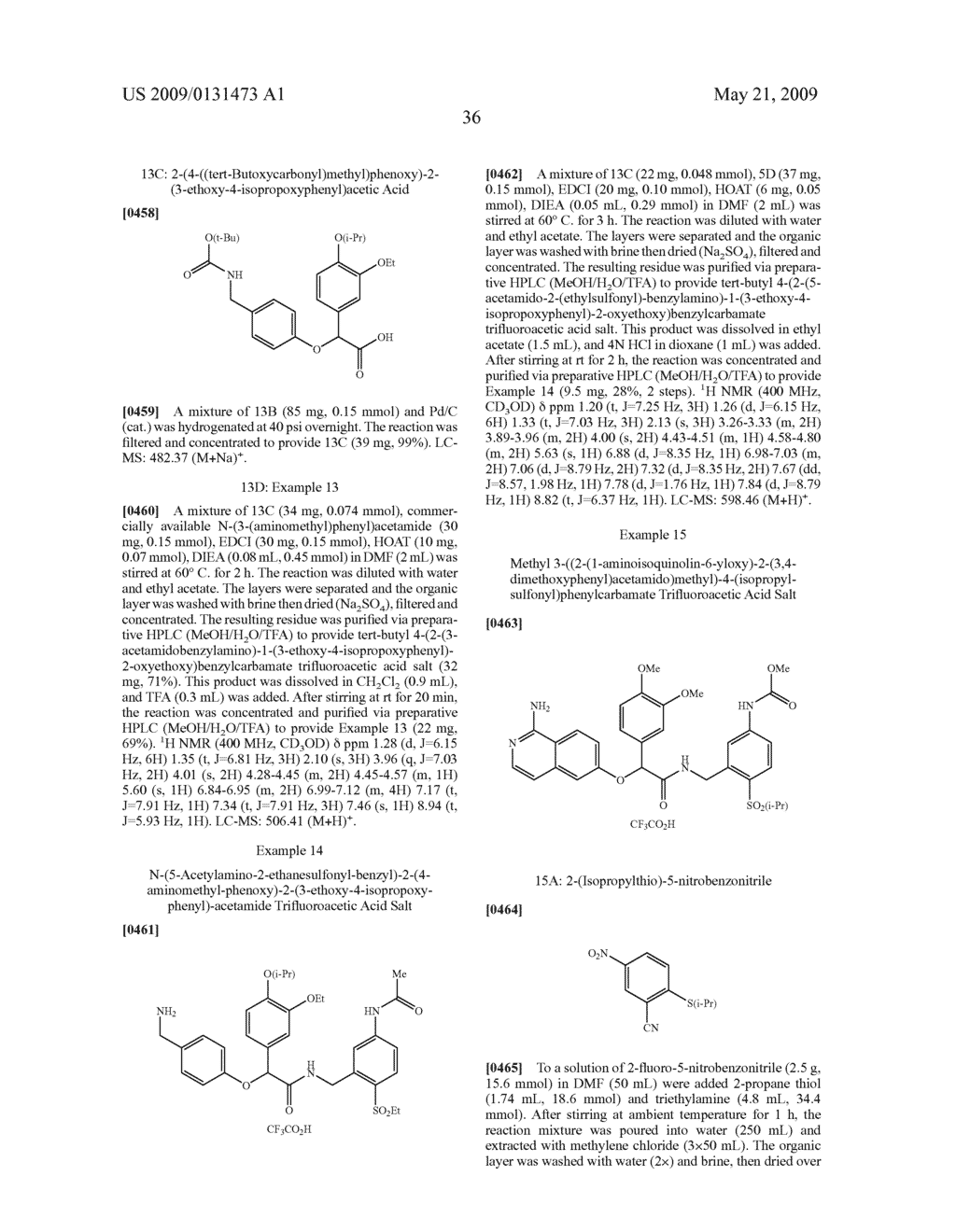 2-(ARYLOXY) ACETAMIDE FACTOR VIIA INHIBITORS USEFUL AS ANTICOAGULANTS - diagram, schematic, and image 37