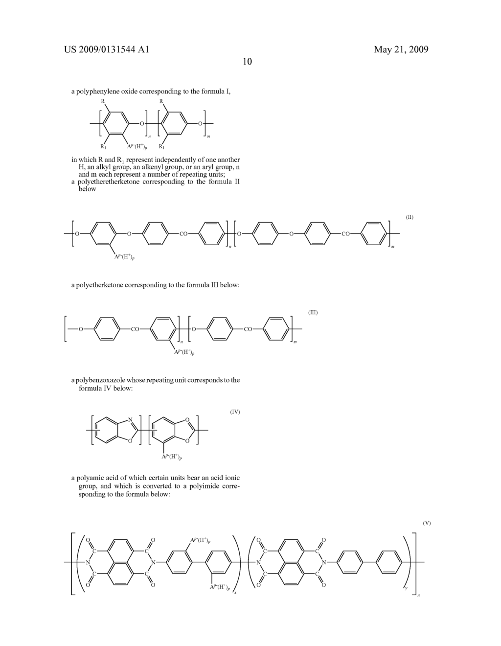 Extrusion of a Thermoplastic Polymer Bearing Acid Ionic Groupings - diagram, schematic, and image 20