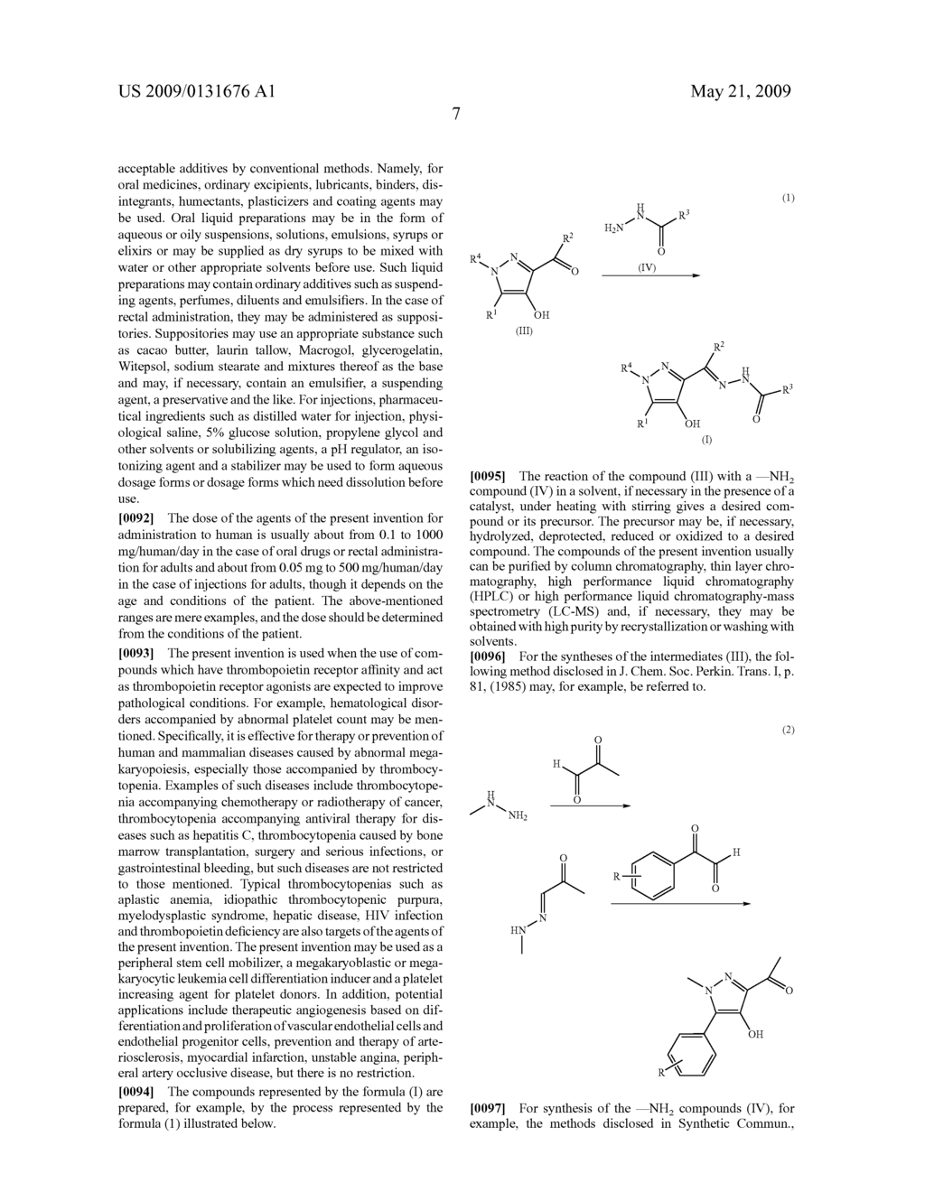 PYRAZOLE COMPOUNDS AND THROMBOPOIETIN RECEPTOR ACTIVATORS - diagram, schematic, and image 08