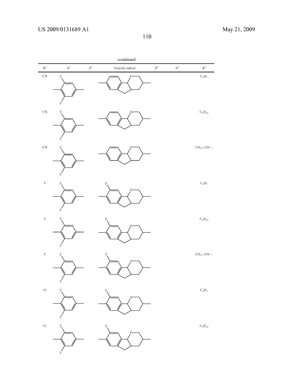 TRICYCLIC AROMATICS AND LIQUID-CRYSTALLINE MEDIUM - diagram, schematic, and image 111