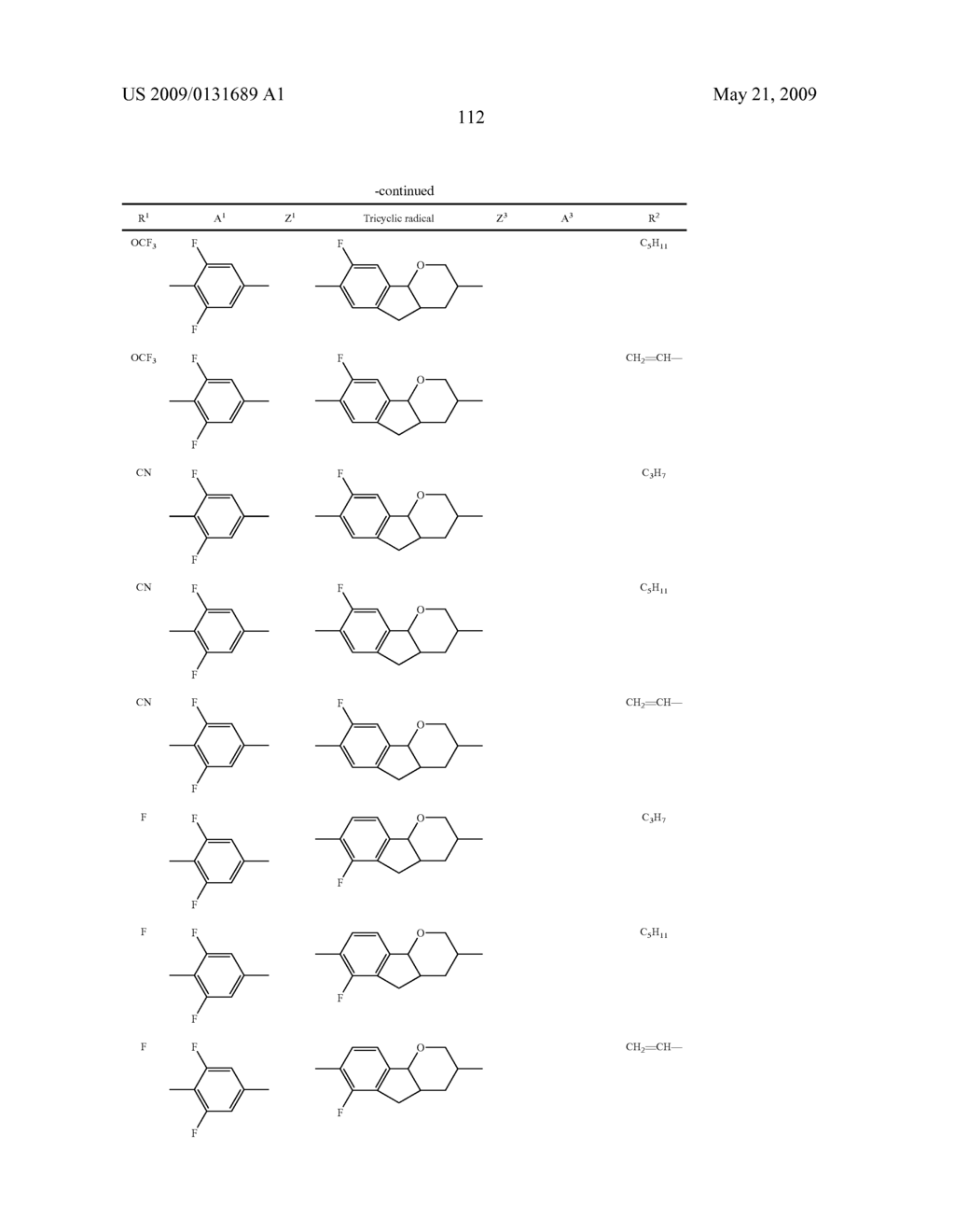 TRICYCLIC AROMATICS AND LIQUID-CRYSTALLINE MEDIUM - diagram, schematic, and image 113