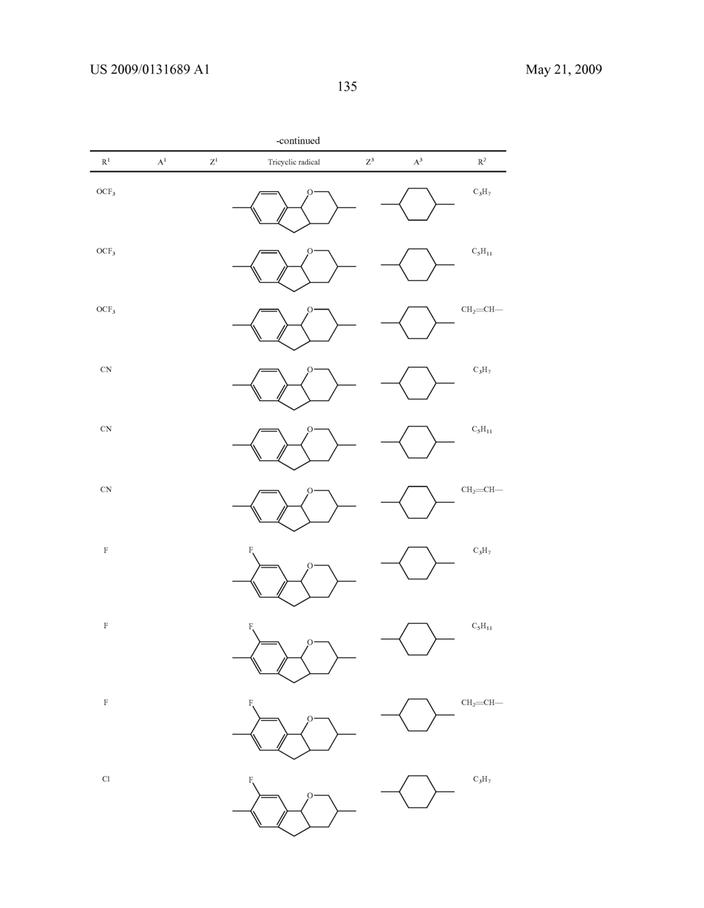 TRICYCLIC AROMATICS AND LIQUID-CRYSTALLINE MEDIUM - diagram, schematic, and image 136