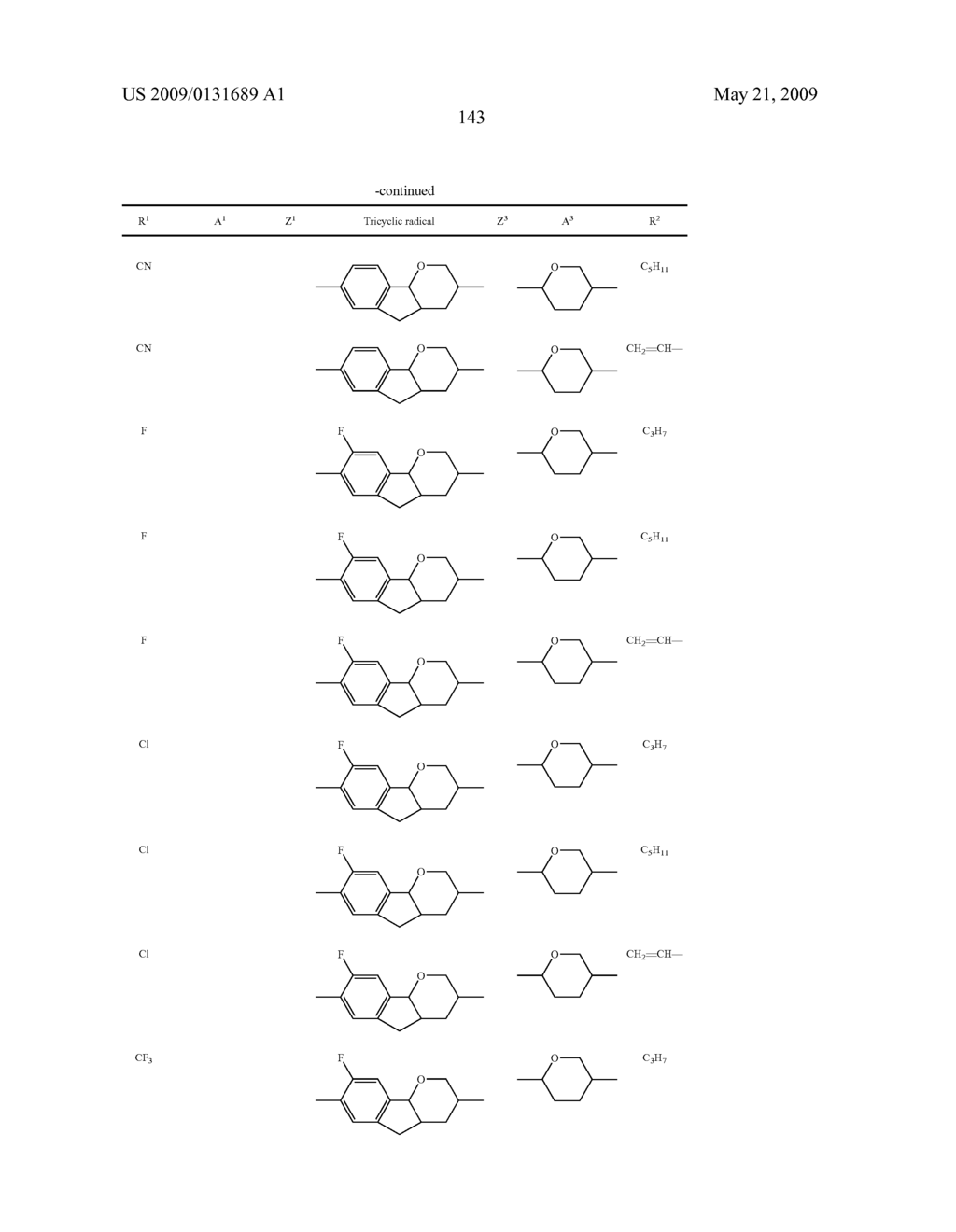 TRICYCLIC AROMATICS AND LIQUID-CRYSTALLINE MEDIUM - diagram, schematic, and image 144