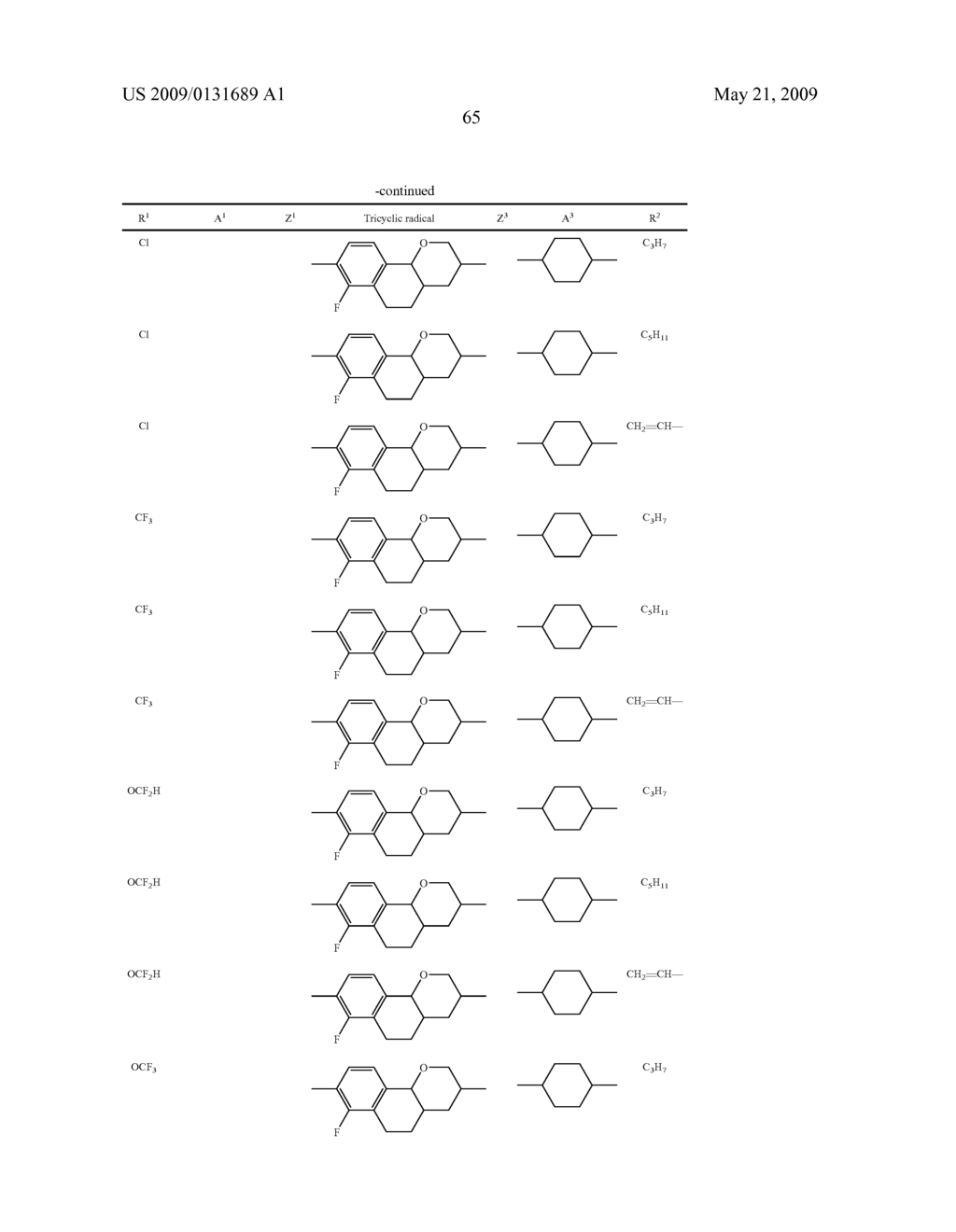 TRICYCLIC AROMATICS AND LIQUID-CRYSTALLINE MEDIUM - diagram, schematic, and image 66