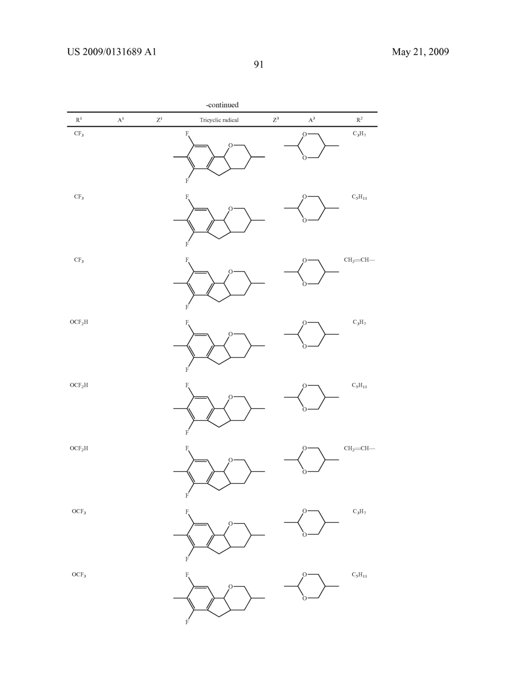 TRICYCLIC AROMATICS AND LIQUID-CRYSTALLINE MEDIUM - diagram, schematic, and image 92