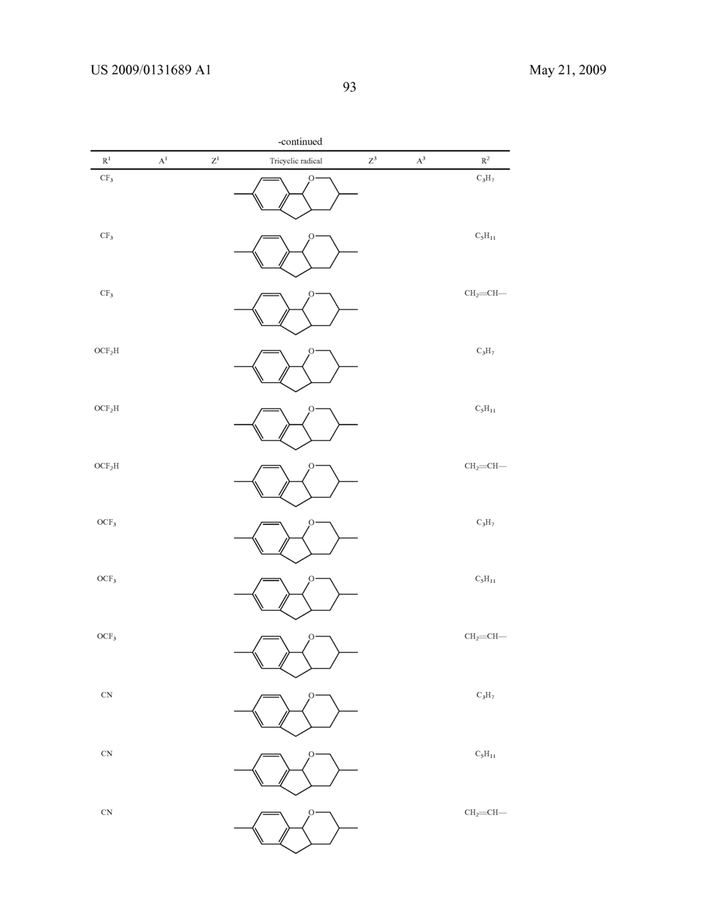 TRICYCLIC AROMATICS AND LIQUID-CRYSTALLINE MEDIUM - diagram, schematic, and image 94