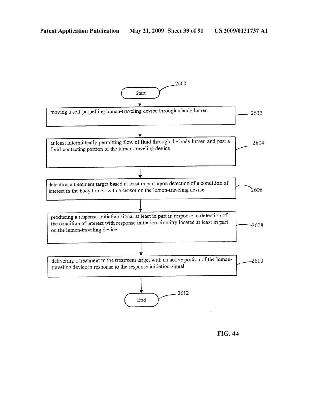 Lumen-traveling biological interface device and method of use - diagram, schematic, and image 40