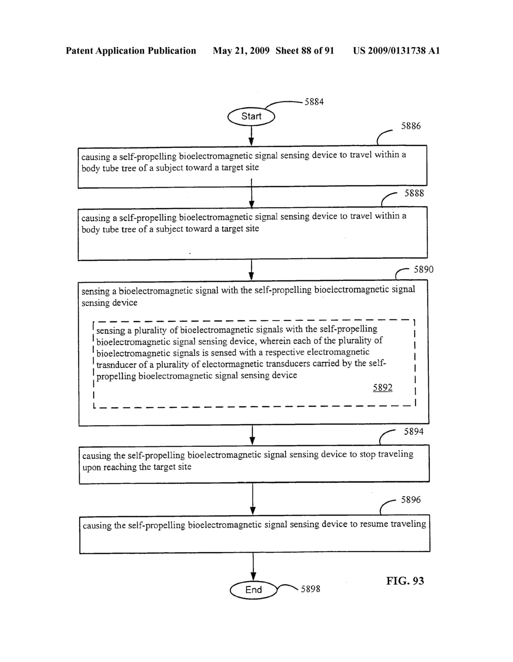 Lumen-traveling biological interface device and method of use - diagram, schematic, and image 89