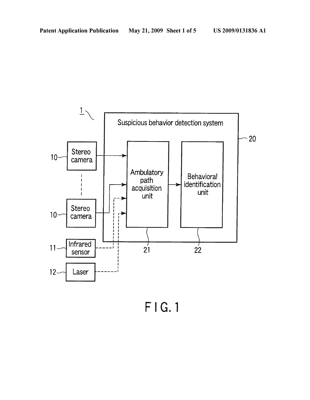 SUSPICIOUS BEHAVIOR DETECTION SYSTEM AND METHOD - diagram, schematic, and image 02