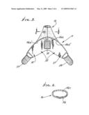 Hand and/or wrist brace apparatus diagram and image