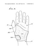 Hand and/or wrist brace apparatus diagram and image