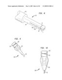 Cervical plate with a feedback device for selective association with bone screw blocking mechanism diagram and image