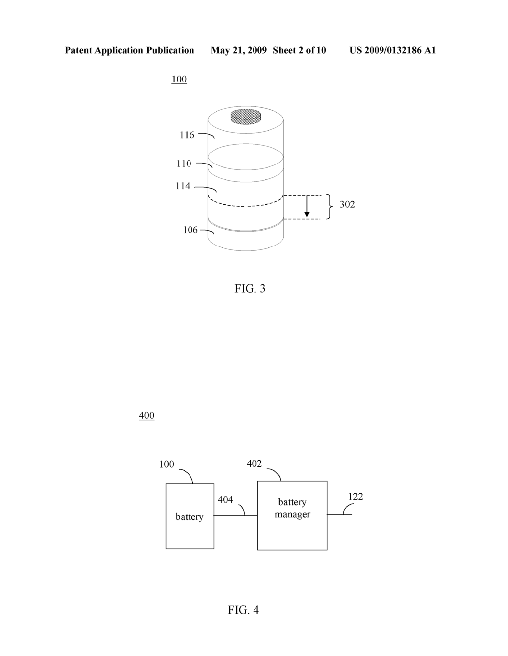 METHOD AND SYSTEM FOR REPORTING BATTERY STATUS BASED ON CURRENT ESTIMATION - diagram, schematic, and image 03