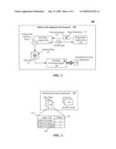 TECHNIQUE FOR CREATING SIMULATED SERVICING APPLICATIONS FROM DATA CAPTURED BY A CONFIGURABLE SOFTWARE PROBE diagram and image