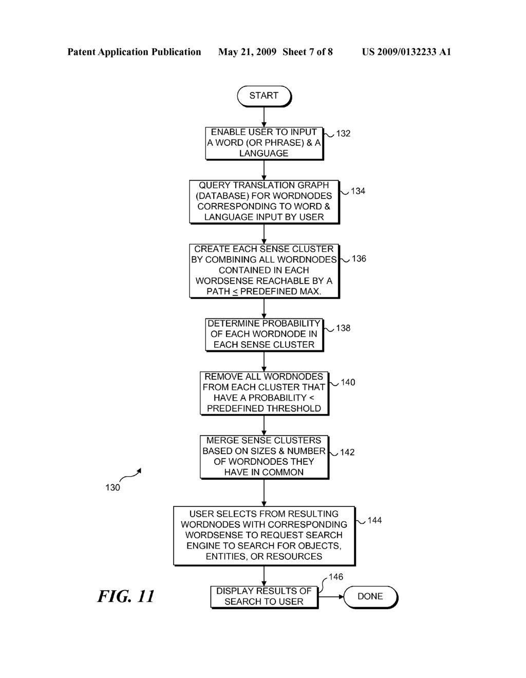 USE OF LEXICAL TRANSLATIONS FOR FACILITATING SEARCHES - diagram, schematic, and image 08