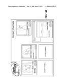 Targeted-demographic rich-media content, branding, and syndicated user-node distribution diagram and image