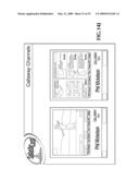 Targeted-demographic rich-media content, branding, and syndicated user-node distribution diagram and image