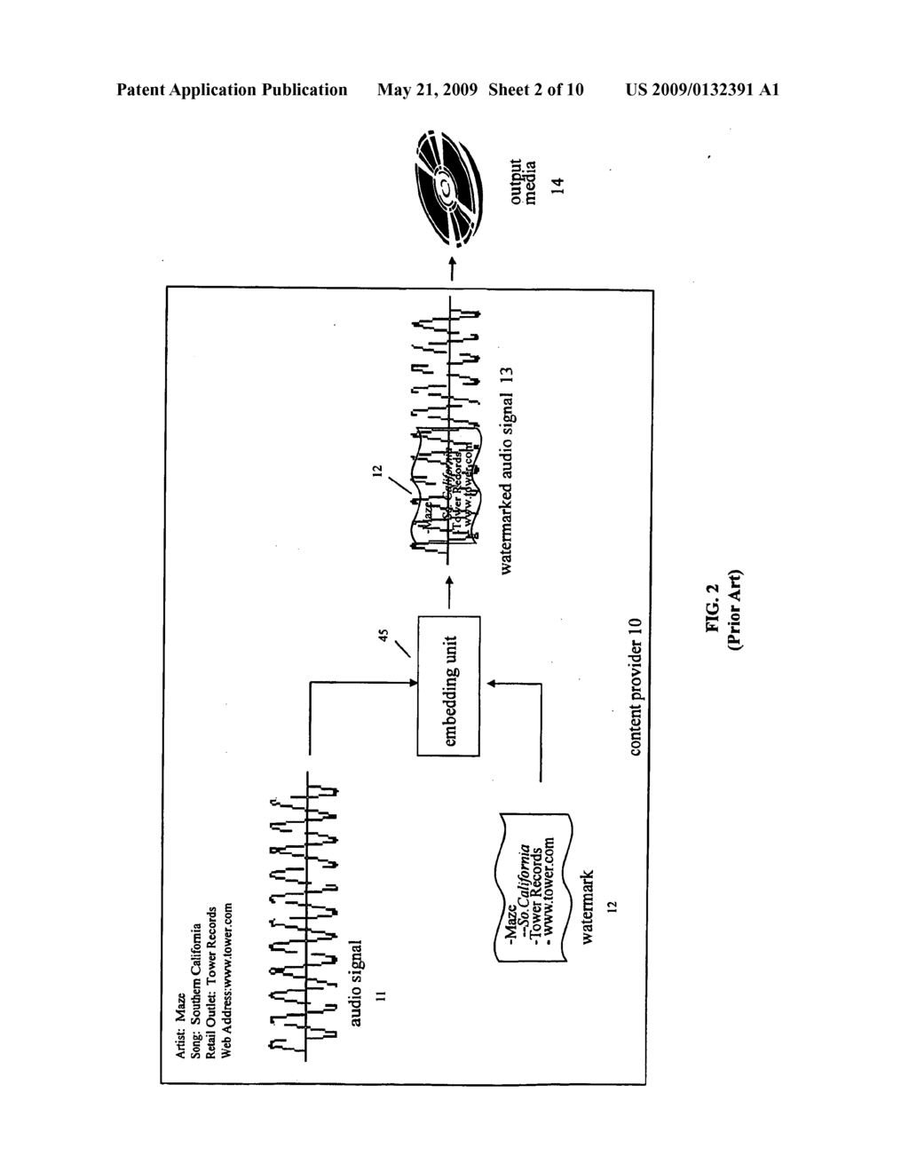 SYSTEM AND METHOD FOR EXTRACTING, DECODING, AND UTILIZING HIDDEN DATA EMBEDDED IN AUDIO SIGNALS - diagram, schematic, and image 03