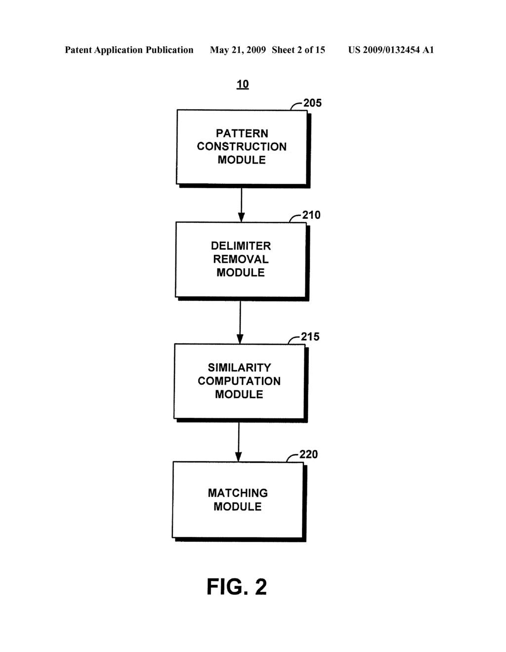 SYSTEM FOR MATCHING PATTERN-BASED DATA - diagram, schematic, and image 03