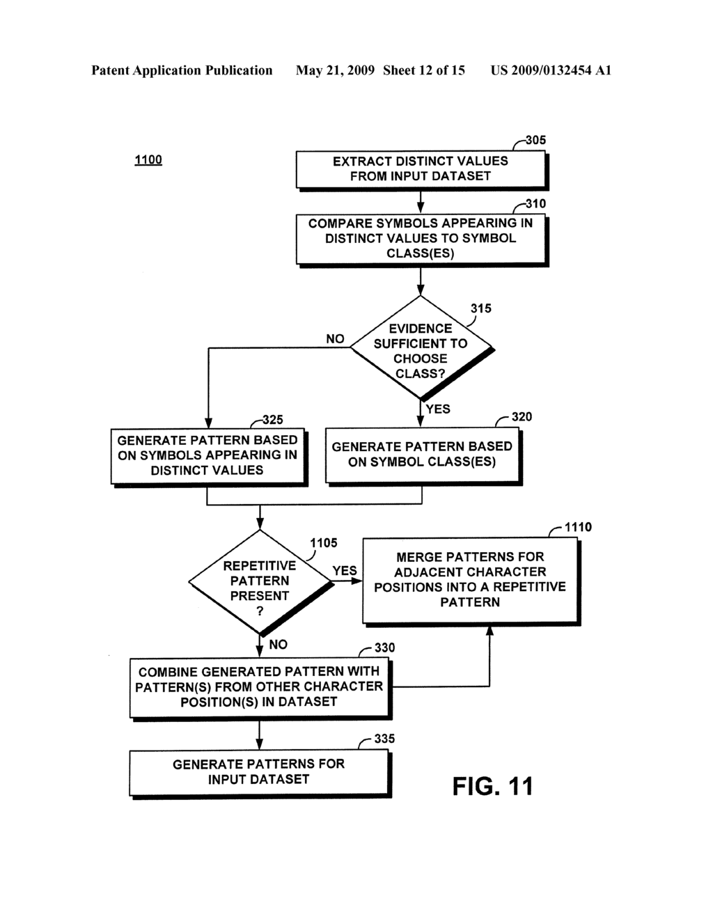 SYSTEM FOR MATCHING PATTERN-BASED DATA - diagram, schematic, and image 13