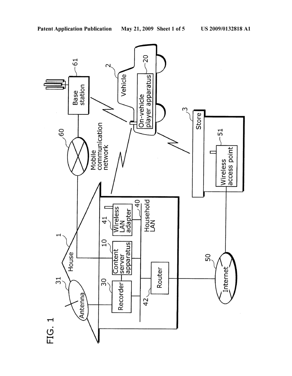 CONTENT SERVER APPARATUS, ON-VEHICLE PLAYER APPARATUS, SYSTEM, METHOD, AND PROGRAM - diagram, schematic, and image 02