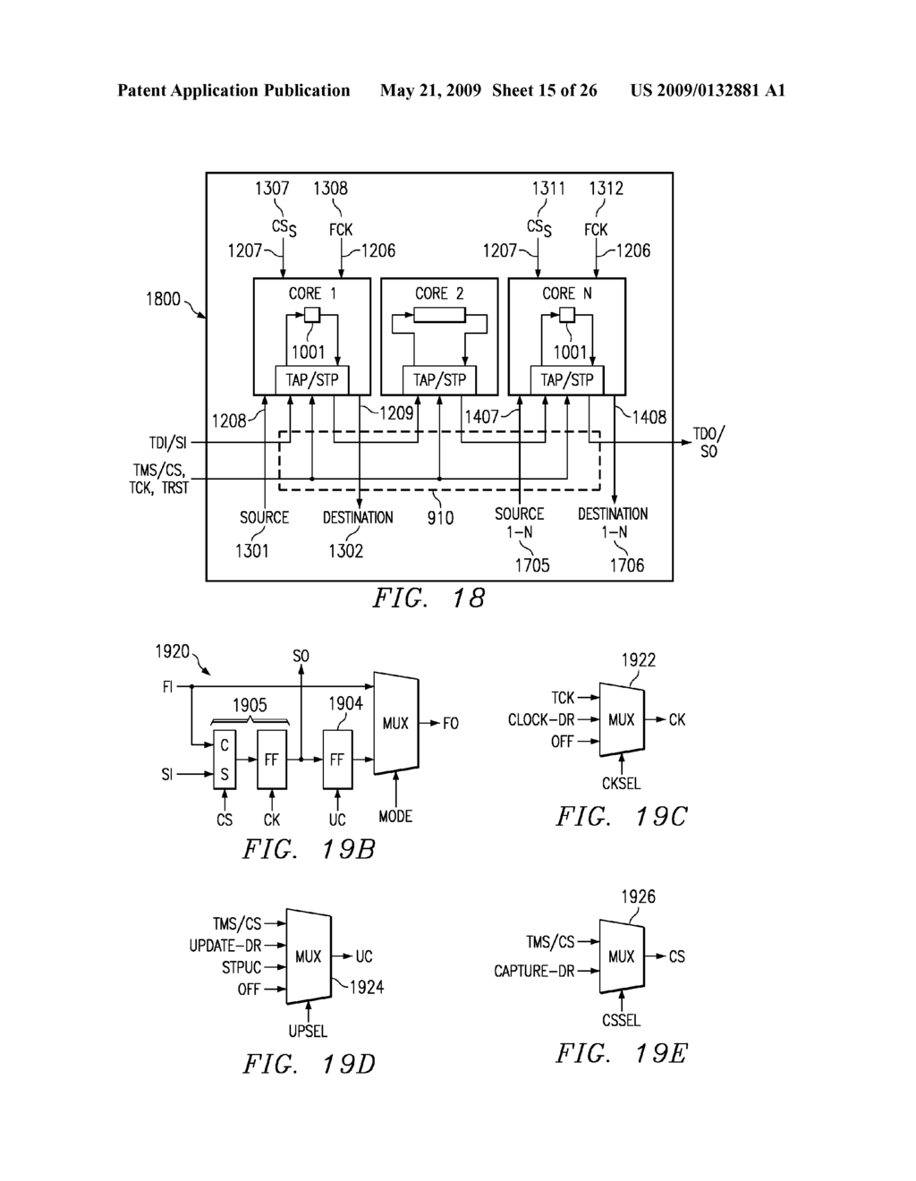 DUAL MODE TEST ACCESS PORT METHOD AND APPARATUS - diagram, schematic, and image 16