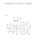 Compact disk deck apparatus for vehicles diagram and image