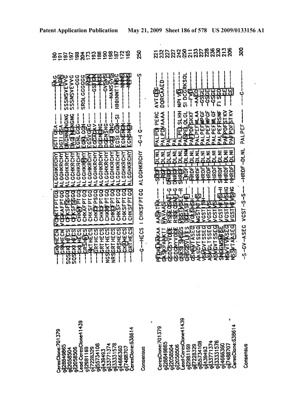 NUCLEOTIDE SEQUENCES AND POLYPEPTIDES ENCODED THEREBY USEFUL FOR MODIFYING PLANT CHARACTERISTICS AND PHENOTYPES - diagram, schematic, and image 187