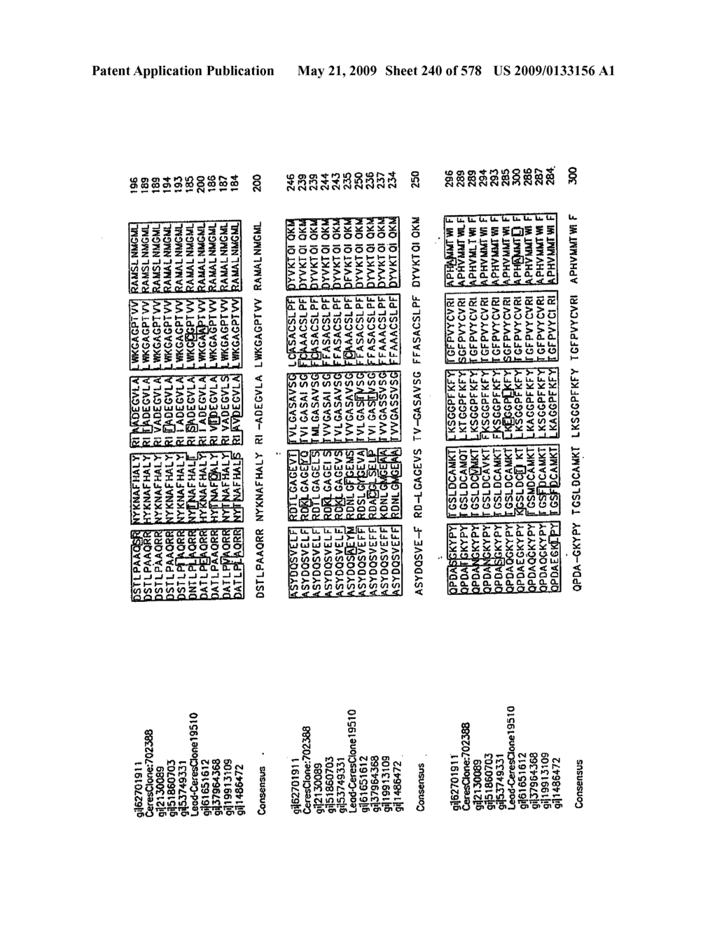 NUCLEOTIDE SEQUENCES AND POLYPEPTIDES ENCODED THEREBY USEFUL FOR MODIFYING PLANT CHARACTERISTICS AND PHENOTYPES - diagram, schematic, and image 241