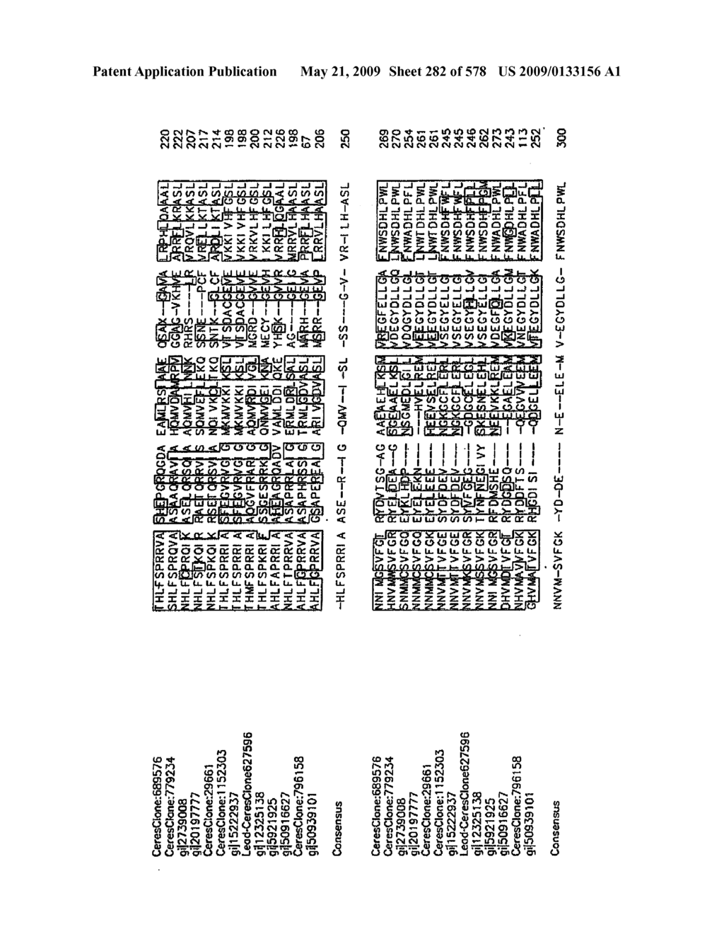 NUCLEOTIDE SEQUENCES AND POLYPEPTIDES ENCODED THEREBY USEFUL FOR MODIFYING PLANT CHARACTERISTICS AND PHENOTYPES - diagram, schematic, and image 283