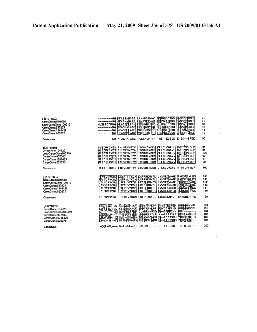 NUCLEOTIDE SEQUENCES AND POLYPEPTIDES ENCODED THEREBY USEFUL FOR MODIFYING PLANT CHARACTERISTICS AND PHENOTYPES - diagram, schematic, and image 357