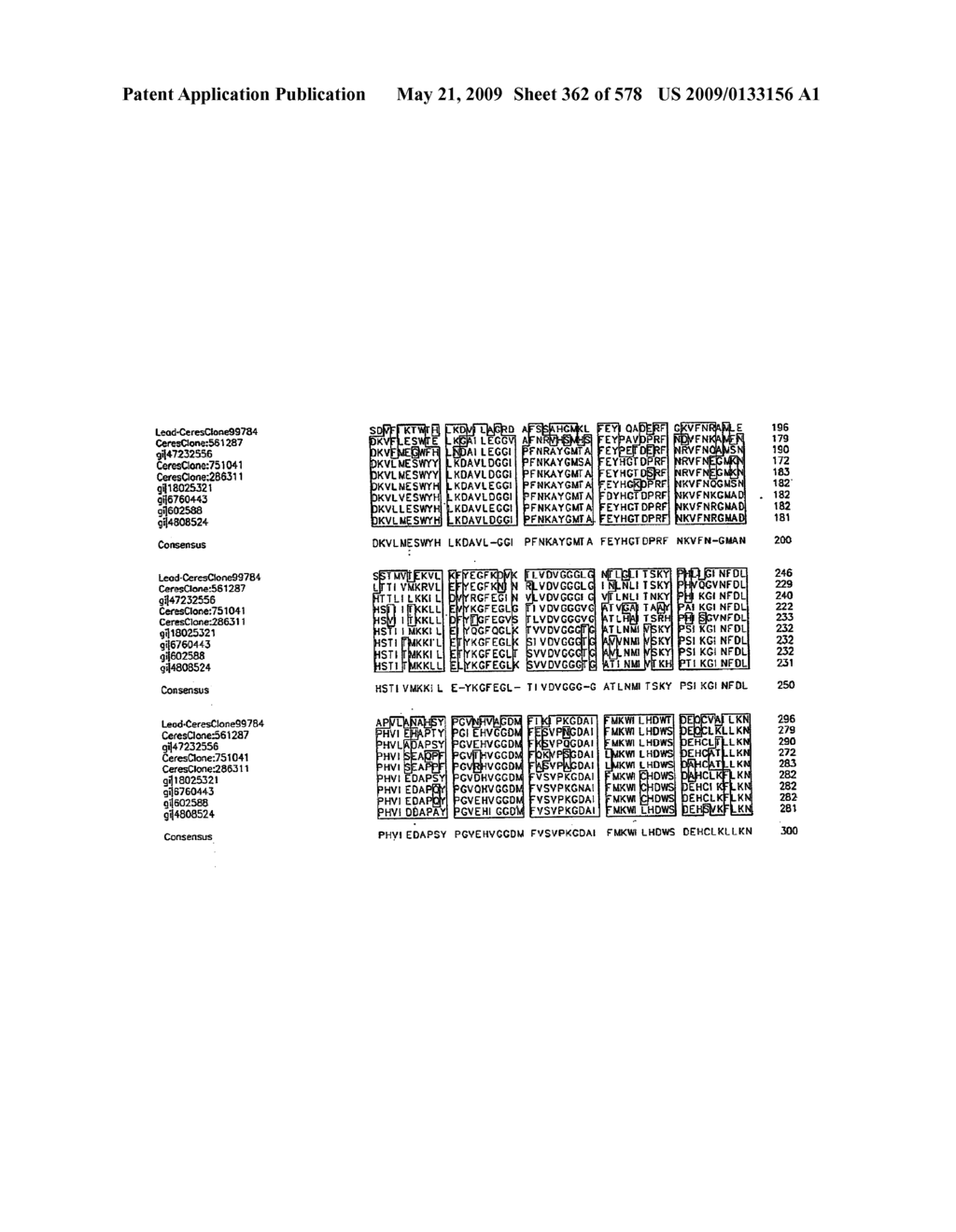 NUCLEOTIDE SEQUENCES AND POLYPEPTIDES ENCODED THEREBY USEFUL FOR MODIFYING PLANT CHARACTERISTICS AND PHENOTYPES - diagram, schematic, and image 363