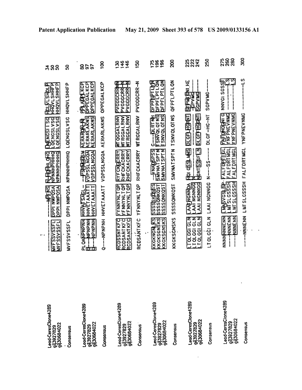 NUCLEOTIDE SEQUENCES AND POLYPEPTIDES ENCODED THEREBY USEFUL FOR MODIFYING PLANT CHARACTERISTICS AND PHENOTYPES - diagram, schematic, and image 394