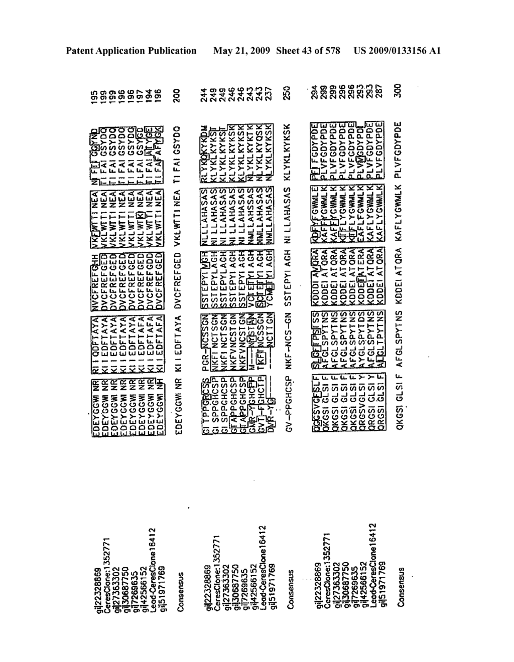 NUCLEOTIDE SEQUENCES AND POLYPEPTIDES ENCODED THEREBY USEFUL FOR MODIFYING PLANT CHARACTERISTICS AND PHENOTYPES - diagram, schematic, and image 44