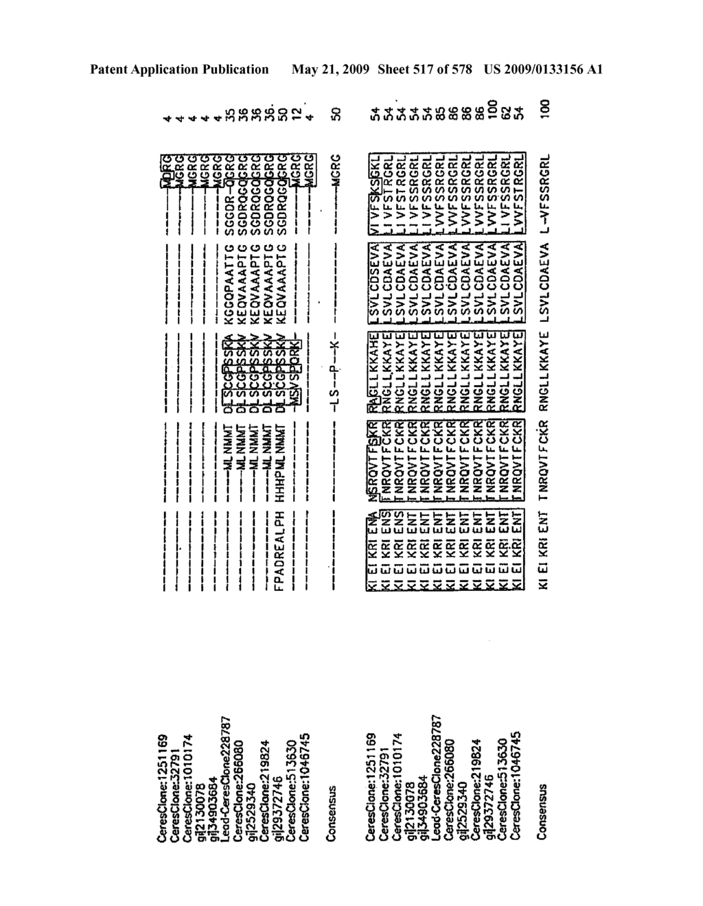 NUCLEOTIDE SEQUENCES AND POLYPEPTIDES ENCODED THEREBY USEFUL FOR MODIFYING PLANT CHARACTERISTICS AND PHENOTYPES - diagram, schematic, and image 518