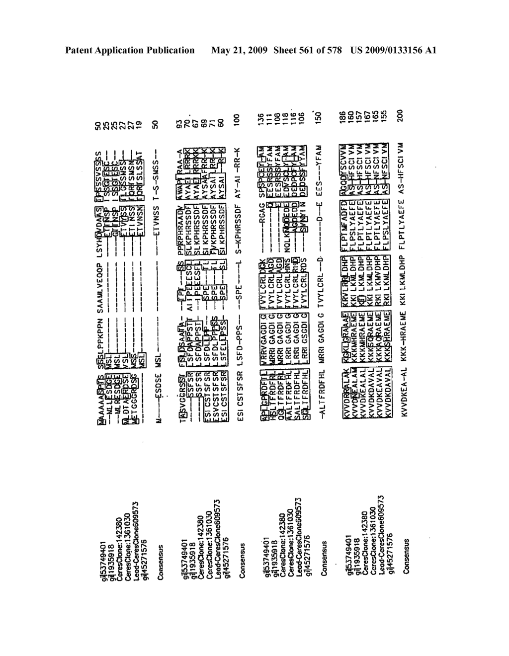 NUCLEOTIDE SEQUENCES AND POLYPEPTIDES ENCODED THEREBY USEFUL FOR MODIFYING PLANT CHARACTERISTICS AND PHENOTYPES - diagram, schematic, and image 562