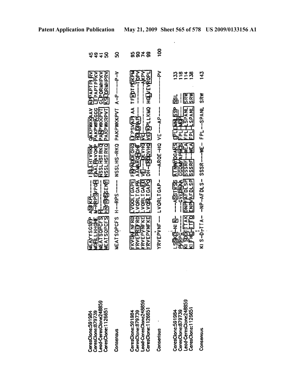 NUCLEOTIDE SEQUENCES AND POLYPEPTIDES ENCODED THEREBY USEFUL FOR MODIFYING PLANT CHARACTERISTICS AND PHENOTYPES - diagram, schematic, and image 566