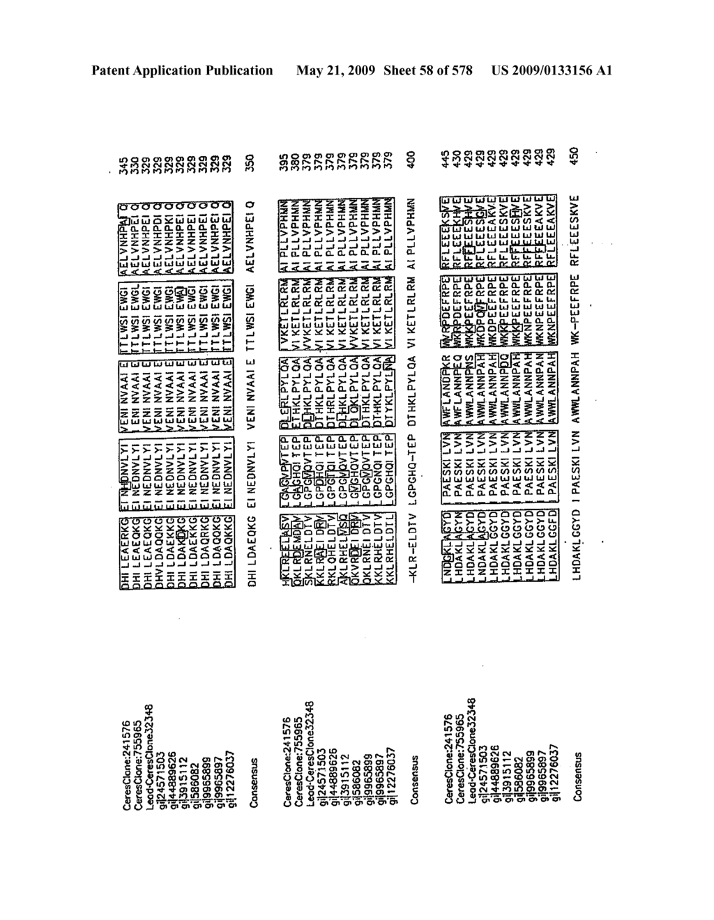 NUCLEOTIDE SEQUENCES AND POLYPEPTIDES ENCODED THEREBY USEFUL FOR MODIFYING PLANT CHARACTERISTICS AND PHENOTYPES - diagram, schematic, and image 59