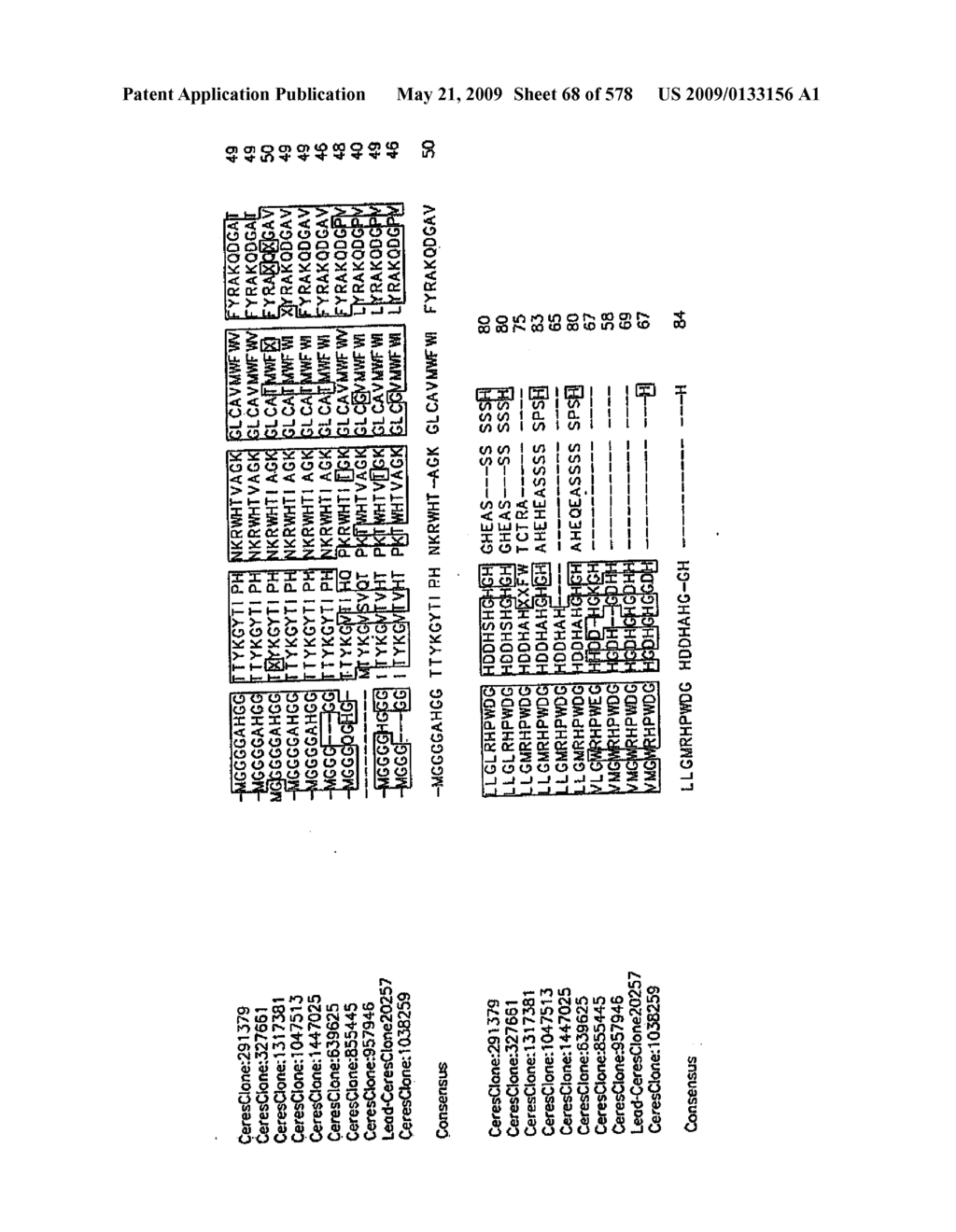 NUCLEOTIDE SEQUENCES AND POLYPEPTIDES ENCODED THEREBY USEFUL FOR MODIFYING PLANT CHARACTERISTICS AND PHENOTYPES - diagram, schematic, and image 69