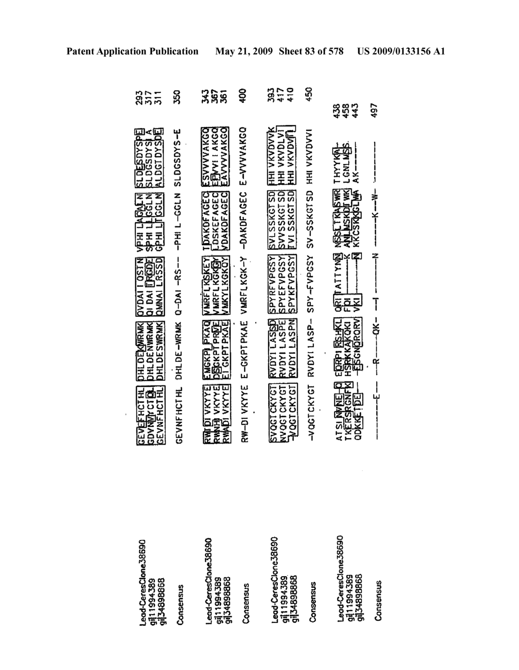 NUCLEOTIDE SEQUENCES AND POLYPEPTIDES ENCODED THEREBY USEFUL FOR MODIFYING PLANT CHARACTERISTICS AND PHENOTYPES - diagram, schematic, and image 84