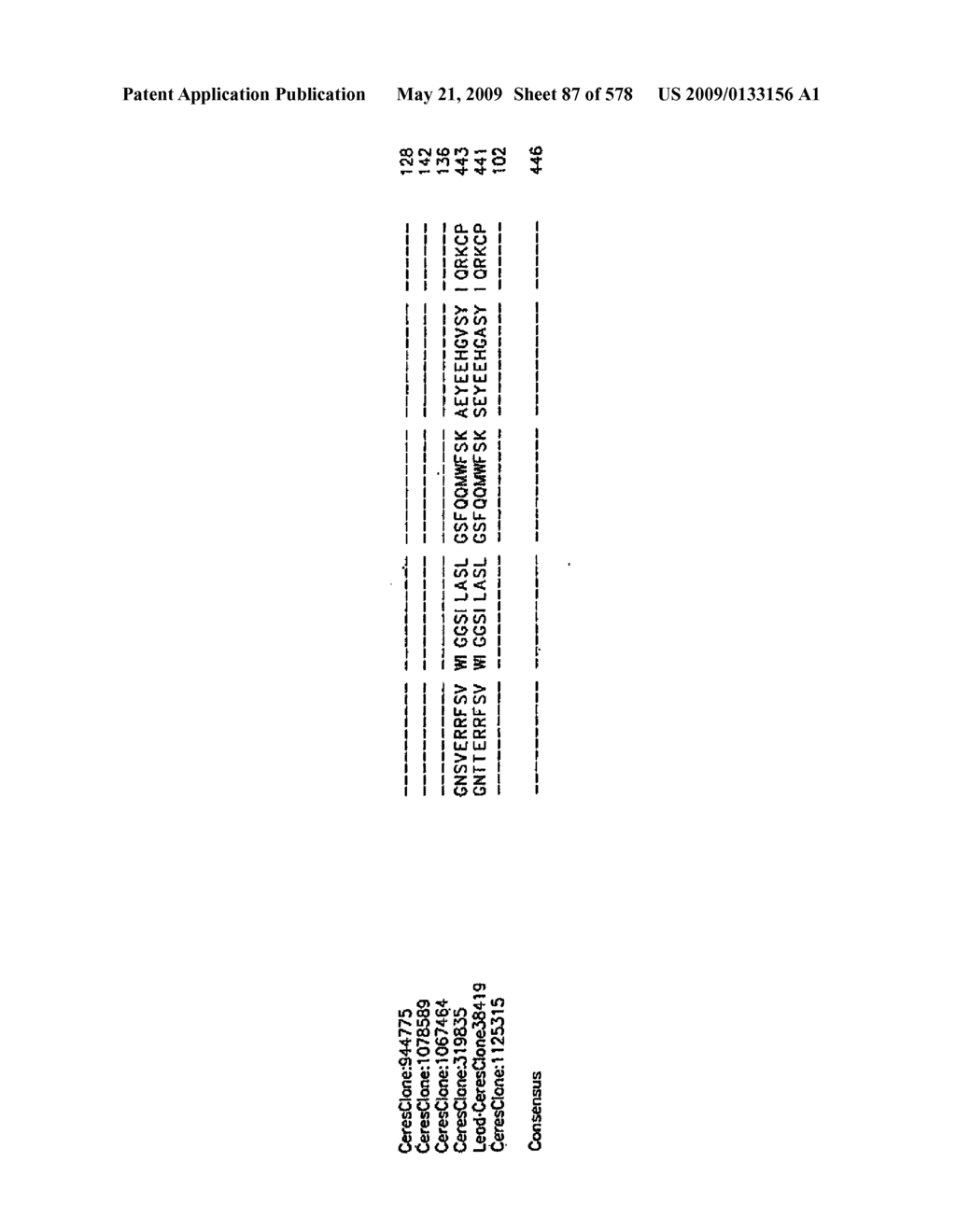 NUCLEOTIDE SEQUENCES AND POLYPEPTIDES ENCODED THEREBY USEFUL FOR MODIFYING PLANT CHARACTERISTICS AND PHENOTYPES - diagram, schematic, and image 88