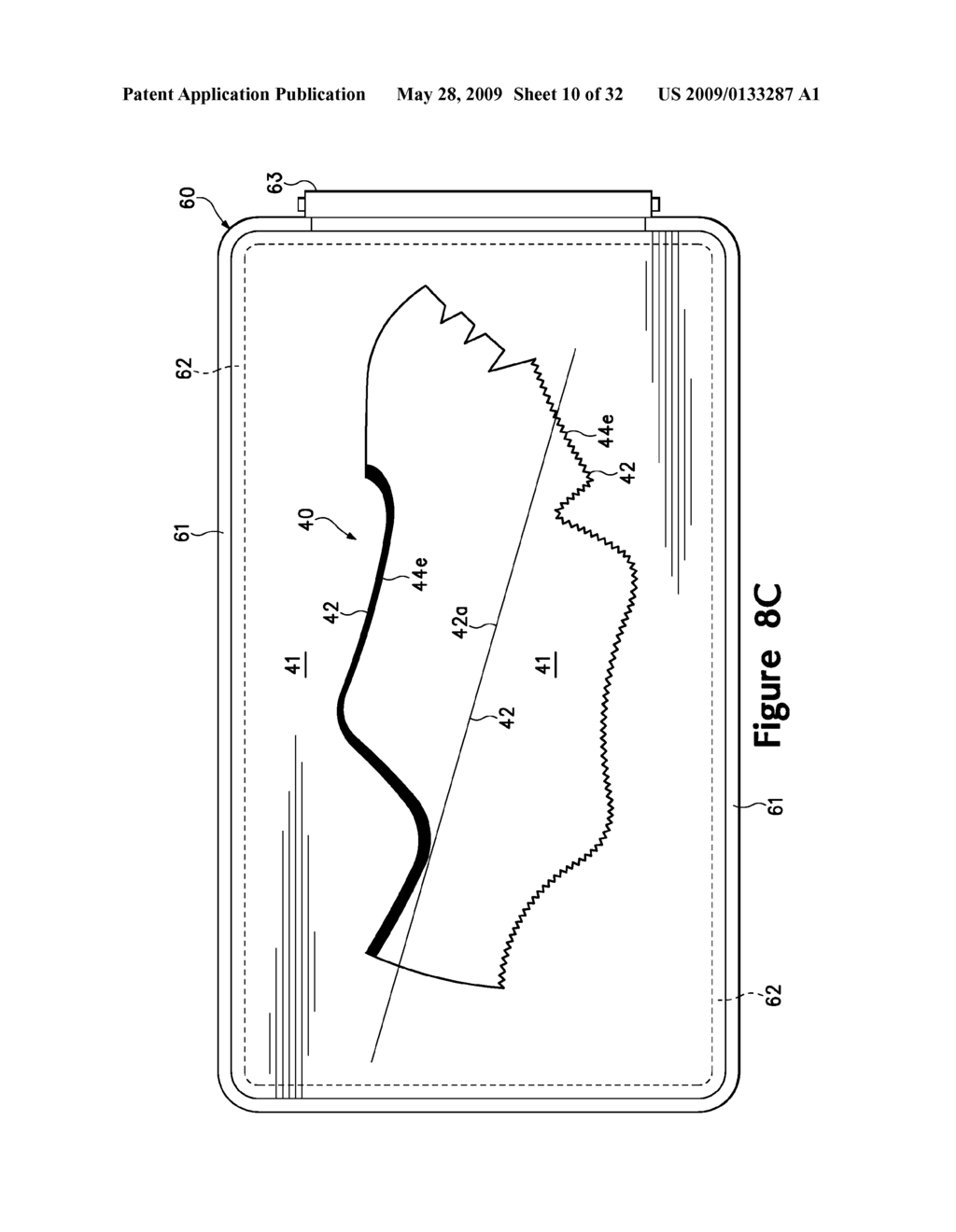 Article Of Footwear Having An Upper With Thread Structural Elements - diagram, schematic, and image 11